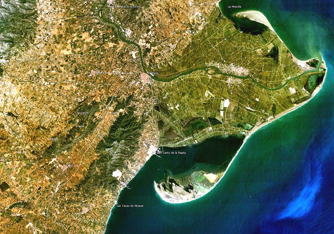 Imagen satélite NASA